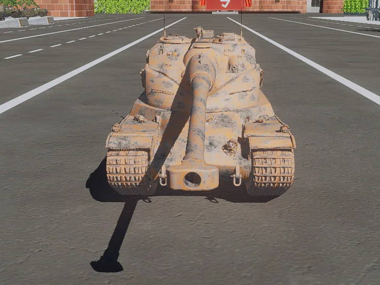 AMX-50B: Burnt Beast (BR Style)