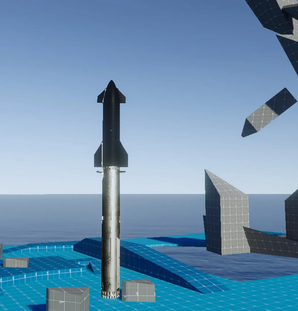 Space rocket 